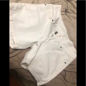White VS Jean Shorts